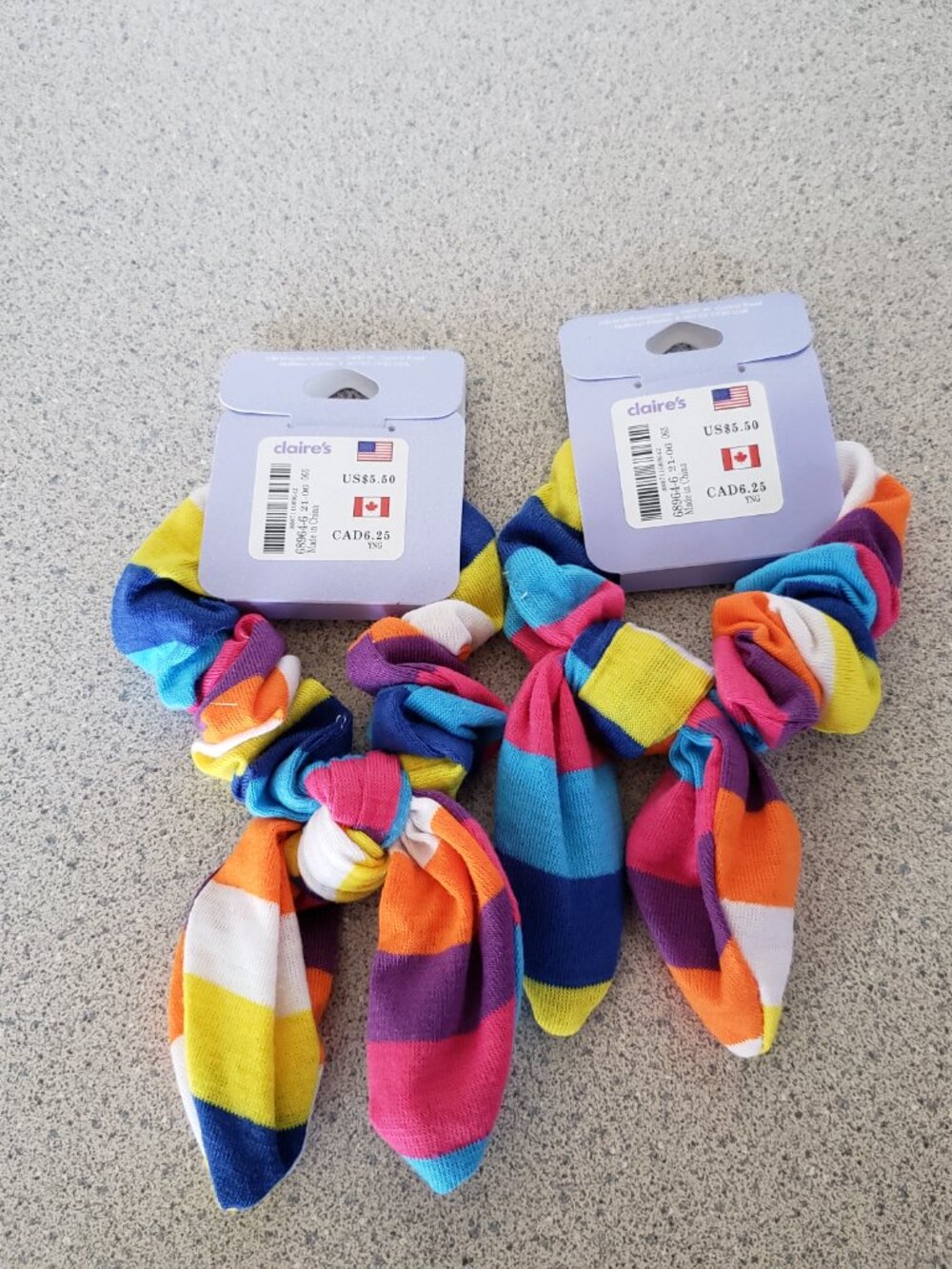 Scrunchie Pride Rainbow Set of 2